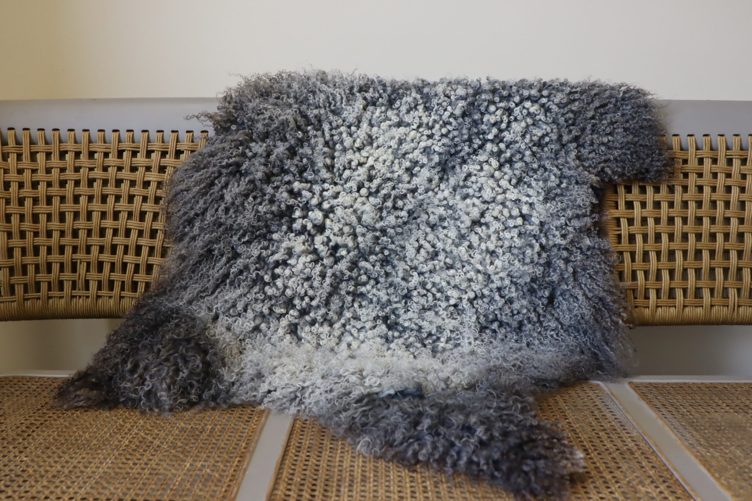 (XL) Variegated Gotland Sheepskin
