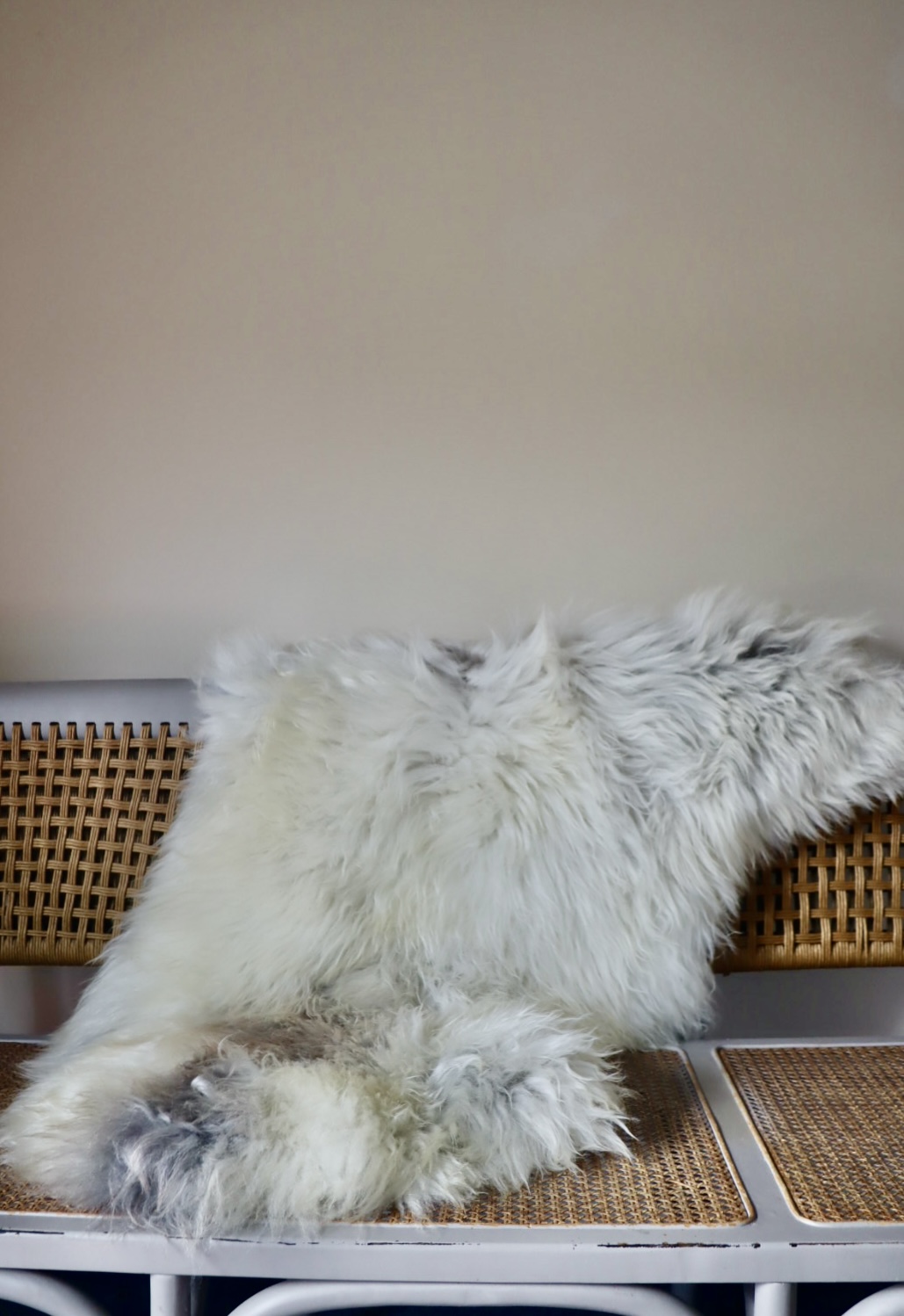 (M) Cream Icelandic Sheepskin Rug - Image 3