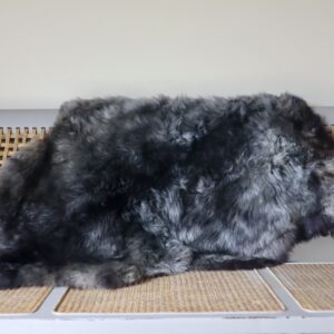 (M) Black & Grey Icelandic Sheepskin